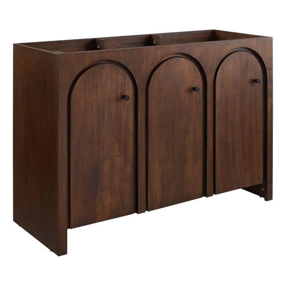 Appia 48" Bathroom Vanity Cabinet (Sink Basin Not Included) in Walnut
