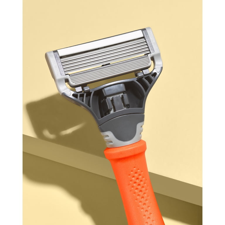 Harry's Men's 5-Blade Manual Razor Handle and 5 Razor Blade