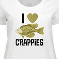 thumbnail image 4 of Inktastic Crappie Fishing I Love Crappies Women's Plus Size T-Shirt, 4 of 5