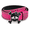 Pink, variant on Y2K Skull Studded Belt for Women, Heart-Eye Skull Buckle Punk Goth Waist Belt with Rivet Edges, Concert Festival & Everyday Streetwear, 5 Colors, Fits Waist 33"-35"