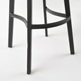 thumbnail image 5 of Ethet Wood Swivel Barstool, Set of 2, Industrial Wood & Black, 5 of 7