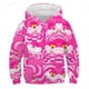 thumbnail image 2 of Sudadera con capucha de Disney para niños y niñas Alicia en el país de las Maravillas sirena gato de Cheshire sudadera con estampado de dibujos animados casual120 zhangmengya CONDUJO, 2 of 2