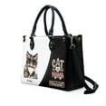 thumbnail image 4 of Himalayan Forest Cat Bag, Personalized Leather Handbags For Women - Personalized Bag with Name - Tote Bags for Mom Grandma - Custom Gifts Ideas for Her, Gift for Cat Lover, Cat Mom, 4 of 7