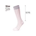 thumbnail image 3 of Deago Mens Silk Socks Sheer Dress Socks Ultra Thin Nylon Business Sox Summer Cool Crew Socks, 3 of 9
