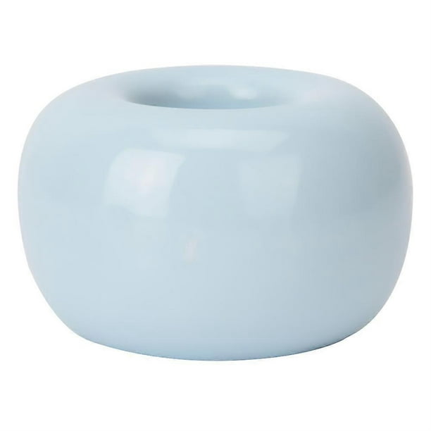 Porte-brosse à dents en céramique Donut, couleur bonbon, joli support multifonctionnel pour brosse à dents, bleu