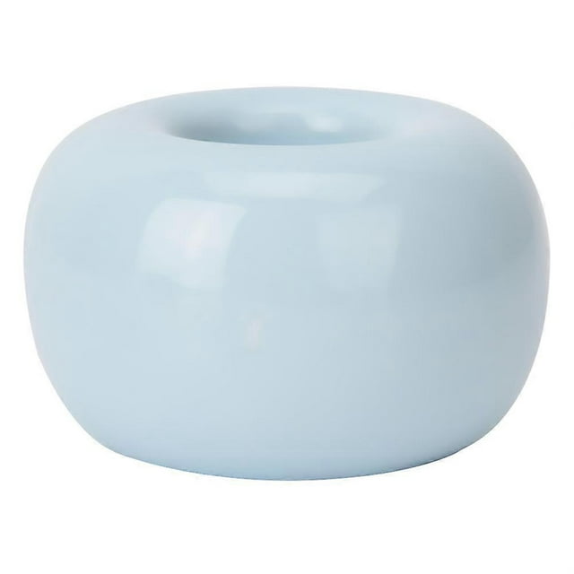 Ceramic Donut Toothbrush Holder Candy Color Cute Multifunctional Toothbrush Holder Blue