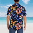 thumbnail image 5 of Mens Casual Hawaiian Shirts Short Sleeve Button Down Beach Shirts Shirts, 5 of 8