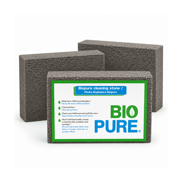 Piedra Pómez Biopure Grill Brick 3 Piezas