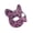 A002- Pink, variant on Mask Purple Silver Scroll Cat Masquerade Mask for Halloween Party Accessory for Adults and Festive Events