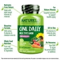 thumbnail image 5 of NATURELO One Daily Multivitamin for Women 50+ (Iron Free) - Menopause Support for Women Over 50 - Whole Food Supplement - Non-GMO - No Soy - 120 Capsules - 4 Month Supply, 5 of 9