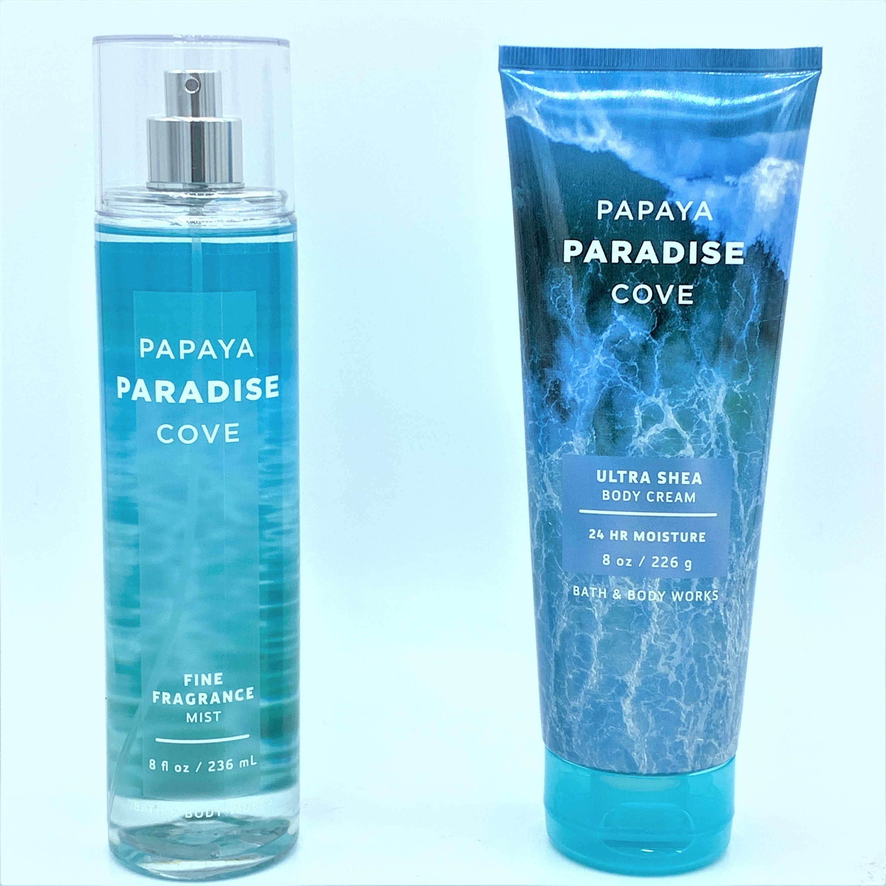 Bath and Body Works PAPAYA PARADISE COVE Micellar Body Wash 10 Fluid Ounce 2019 Edition