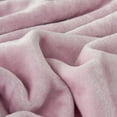 thumbnail image 5 of JML Flannel Fleece Blanket,Soft 1 Ply Lightweight Bed Blanket,Pink, Queen (79"x 91"), 5 of 5