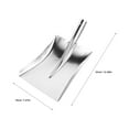 thumbnail image 2 of BESTYASH Snow Shoveling Shovel Stainless Steel 1Pcs Kitchen Waste Handling for Friends, 2 of 8