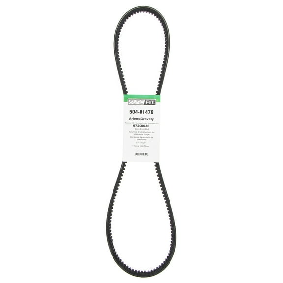 SureFit Deck Belt for Ariens Gravely 07200036 Max Zoom 2552 52 2452 144Z 260Z HD