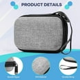 thumbnail image 4 of Charging Station Case, Mesh Pocket Design Soft Interior Compact Portable Wireless Charging Stand Storage Bag  for 3 in 1 Charger Station, 4 of 7