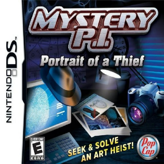 Restored Mystery P.I.: Portrait of a Thief (Nintendo DS, 2008) (Refurbished)