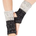 thumbnail image 1 of Minnieouse Calentadores de piernas de punto para mujer, diseño de punto de ganchillo, puños para botas, calcetines para botas con forro corto de Ropa, zapatos y accesorios Miscelánea negro, 1 of 6