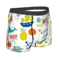 thumbnail image 3 of Disketp Summer Animal Men'S Boxer Briefs,Soft And Breathable Cotton Underwear With Comfortflex Waistband, 3 of 9