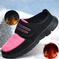 thumbnail image 2 of "Aayomet Women Slippers Memory Foam Women's Fuzzy Pom Pom Feather Velvet House Slippers Cozy Bedroom Slippers for Ladies Non-slip Sole Indoor Outdoor,Pink 10", 2 of 5