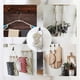 thumbnail image 5 of 40 pieces of screw hooks, outdoor and indoor lamp holder hooks, with Q drill hooks, easy to release outdoor LED string lights, 5 of 5