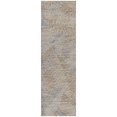 thumbnail image 2 of Addison Rugs Dream Shag Premium Machine Washable Transitional Tropical, Leaves, Botanical Mocha Runner Rug, 2'3" x 7'6", 2 of 8