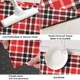 thumbnail image 3 of Red Black White Checkerboard Checkered Pattern Kitchen Rug Mat,Kitchen Runner Rugs Non Skid Washable,Decorative Kitchen Floor Mats for Kitchen,Sink,Laundry,17"X47", 3 of 5