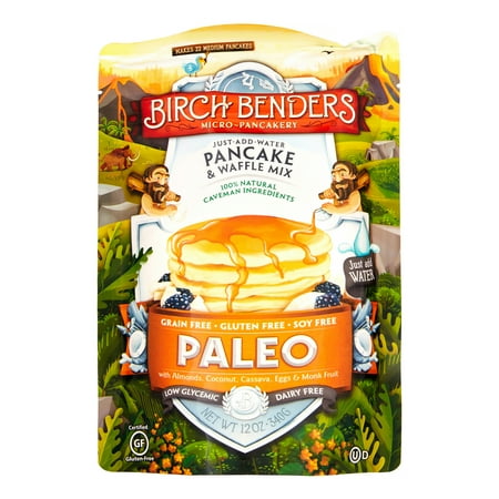 Birch Benders Paleo Pancake & Waffle Mix, 12 Oz, 1 (Best Tasting Low Carb Bread)