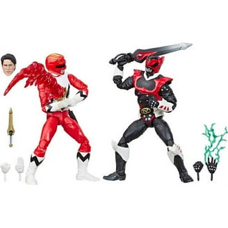 Power Rangers Dino Fury, Ranger Noir avec Manche Bouclier, Figurine de 15 cm avec clé Dino Fury et Sabre Chromafury Multicolore
