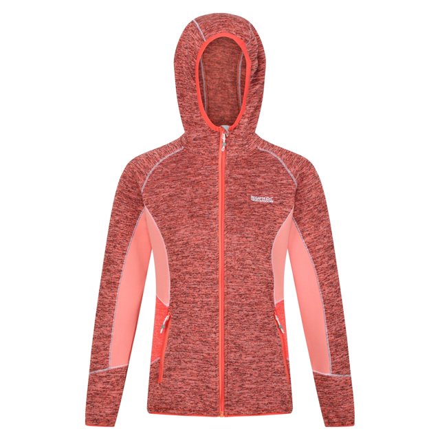 Regatta - Forro Polar Walbury III para Mujer (Coral Fusión, Melocotón Neón)