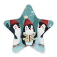 thumbnail image 2 of Star Night Light Auto On/Off Plug-in Wall Light with Light Sensor Warm White LED for Home Party Cute Christmas Penguins, 2 of 6