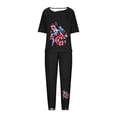 thumbnail image 2 of TTQLVZJGSE Women's Plus Size Tunic Long Sleeve Loose Trim your waist Printed Loose Long Sleeves Round Neck Tops, 2 of 4
