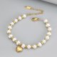 thumbnail image 4 of Pulsera de moda y de la perla para las mujeres elegante y versátil joyería de acero inoxidable, 4 of 8