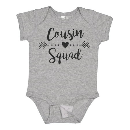 

Inktastic Cousin Squad Gift Baby Boy or Baby Girl Bodysuit
