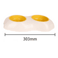 thumbnail image 2 of ACDANC 2Pcs Cat Bowls,Pet Feeding Bowls for Small Size Dog,Elevated Raised Cat Bowl Set for Better Posture, 2 of 5