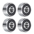 thumbnail image 1 of 1602-2RS Roulement à Billes à Rainure Profonde, 4 Pcs, 6mm x 18mm x 8mm, Z2 Double Caoutchouc, 1 of 6