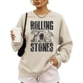 thumbnail image 4 of Funny He Is Risen Easter Unisex Sweatshirt - Christian Empty Tomb Graphic Crewneck Sand Sweatshirt Adult Medium, 4 of 7