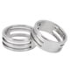 thumbnail image 4 of uds anillo hecho a mano interior 18mm exterior 21mm anillo de apertura de acero inoxidable anillo hecho a mano joyería DIY, 4 of 5