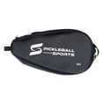 thumbnail image 1 of Bolsa de Pickleball de piel sintética con cremallera y correa de hombro ajustable, protección deportiva, portátil para gimnasio, viajes al libre, Sostenga la paleta doble, 1 of 8