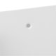 thumbnail image 3 of Game Console Wall Mounted Bracket Metal Wall Hanging Stand with Screwdriver Screws for PS5 Console White, 3 of 4