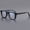 Black, variant on Retro Square Glasses - Vintage Full-Rim Frame, Anti-Blue Light Computer/Electronics Glasses, Non-Prescription Eyewear for Men & Women, Everyday & Formal Use - Includes Case, Blue Light Blocking