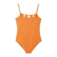 thumbnail image 7 of Shadoumai Girls One Piece Swimsuit Size 8-9 Modest Ruched Girls Tankini Swimsuit Quick Dry & Stretchy Crossback Floral Print Bathing Suit Adjustable Wide Straps Summer Girl's Swimwear, 7 of 7