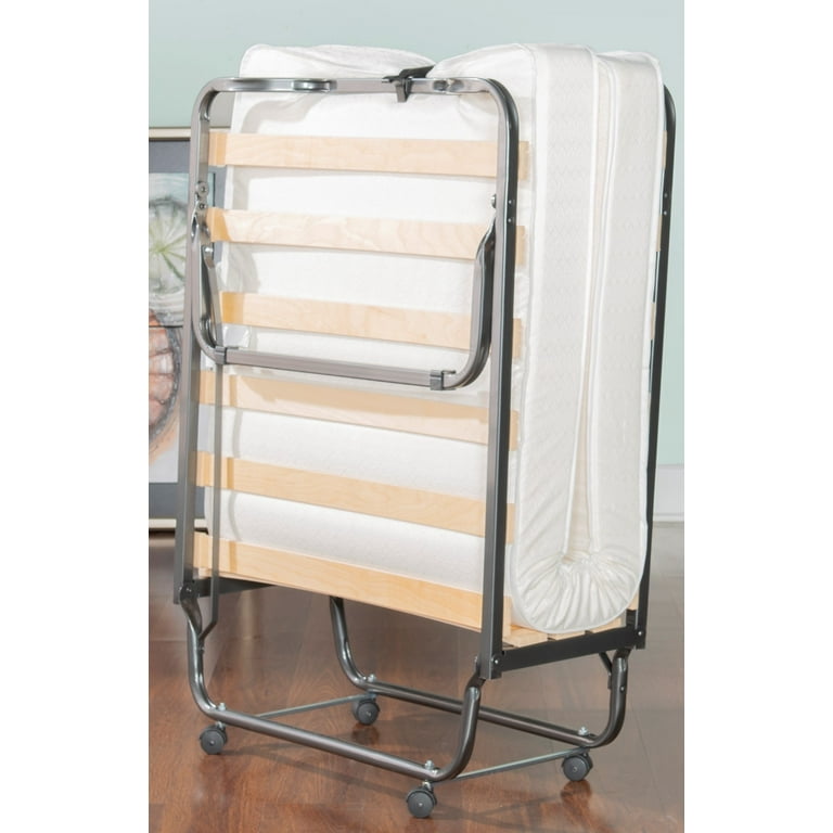 Linon luxor folding bed online with memory foam