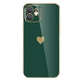 thumbnail image 1 of Solid Plating Phone Case For iPhone 13 14 Pro Max Lens Protective Coque For iPhone 12 11 Pro XS Max X XR 7 8 14 Plus Cover Case, 1 of 5