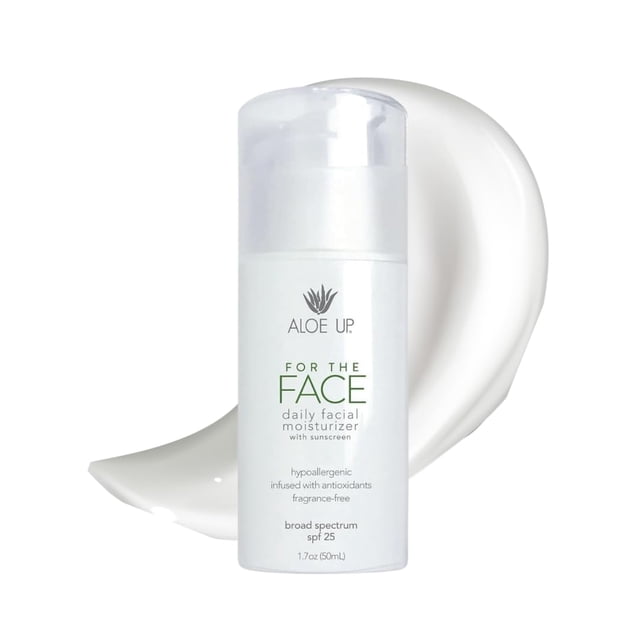 Crema hidratante ALOE UP para el rostro diaria SPF 25 50 ml