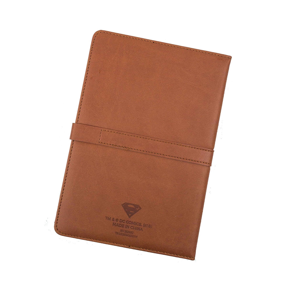 Superman Daily Planet Reporter Leatherette Journal Cover 100 Ruled Notebook Pages with Header DC Comics Official