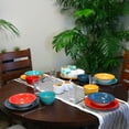 thumbnail image 6 of Gibson Color Speckle 28 Piece Mix and Match Dinnerware Combo Set, 6 of 7