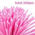 thumbnail image 2 of 200 Piezas De Limpiapipas De Color Rosa Para Tallos De Chenilla Del Día De San Valentín Para Proyectos De Manualidades Creativas Y Decoraciones De San Valentín (6 Mm X 12 Pulgadas), 2 of 4