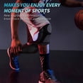 thumbnail image 4 of TYPPKMM 1/2Pcs Sport Compression Knee Support Brace Patella Protector Knitted Silicone Spring LegPad Cycling Running Basketball Football, 4 of 6