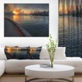 thumbnail image 1 of Tranquil Vue du Centre-Ville de Vancouver - Impression sur Toile Paysage Extra Large, 1 of 4