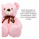 thumbnail image 2 of Oso De Peluche Teddy Grande Abrazable Corazón 1 Metro rosa, 2 of 5